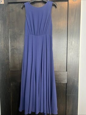 Betsey Johnson Sleeveless Maxi Dress in Deep Blue